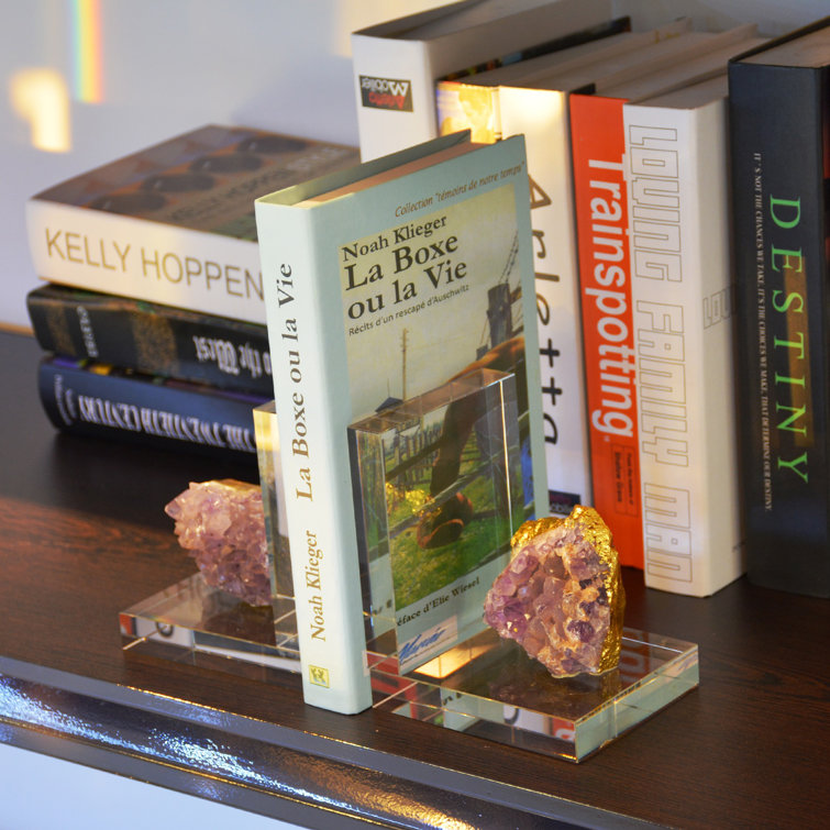 ellahome Crystal Bookends Wayfair